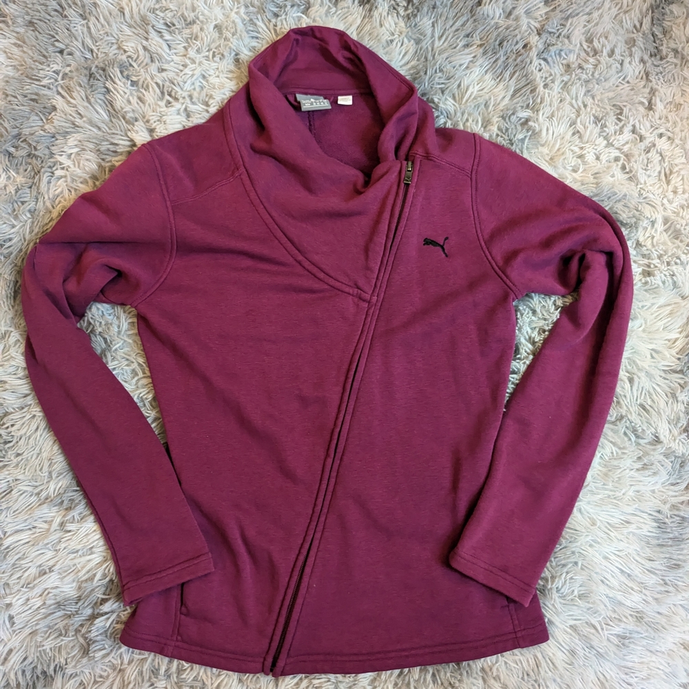 Puma Women's Cowl Neck Sweater in Purple